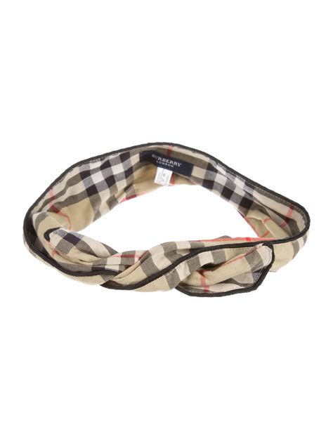 burberry headband scarf